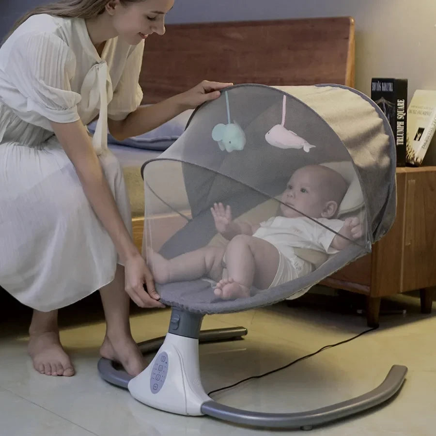 Columpio Mecedora Electrica Para Bebe